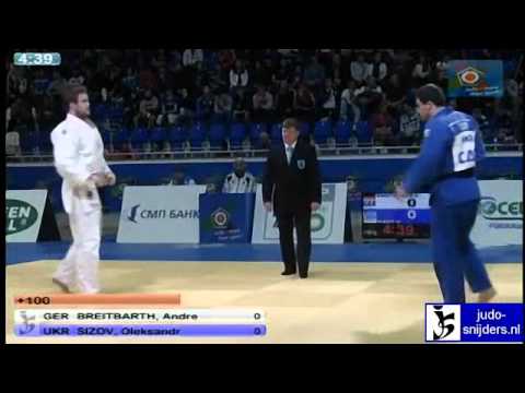 Judo 2011 European Championships U23 Tyumen: Breithbarth (GER) - Sizov (UKR) [+100kg]