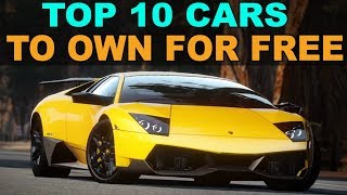 How to drive an Exotic Car for Free (Top 10 Best Cars)
