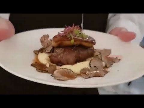 Beef tenderloin rossini