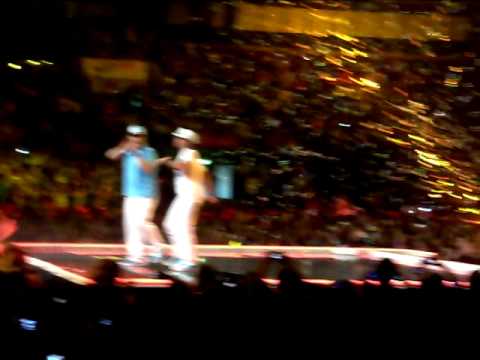 mehrzad marashi und mark medlock- sweat  bei the dome