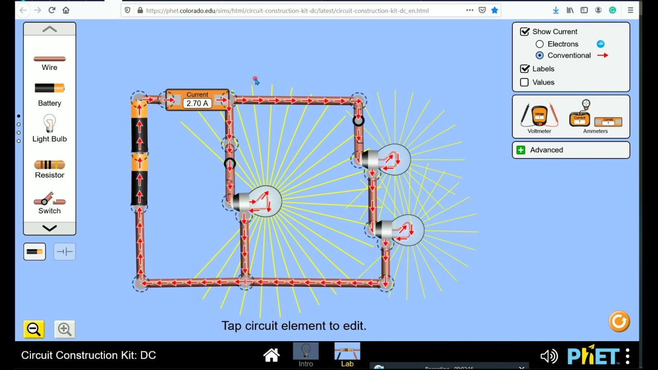 Lab 4 Bulbs in series & parallel