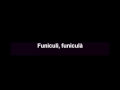 Andrea Bocelli - Funiculi Funicula Lyrics 
