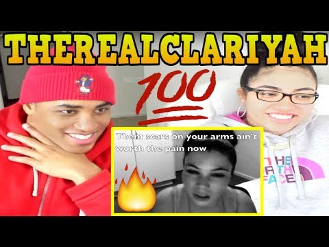 Realest rap you'll ever hear!! Must watch Clariyah-Diamonds | TheRealClariyah AMEN REACTION