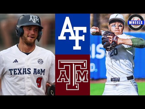 Air Force vs #1 Texas A&M Highlights | 2024 College Baseball Highlights