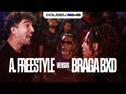 (EXCHANGE!! 🔥🔥) ALLAN FREESTYLE X BRAGA BXD - 1ST PHASE - BATTLE OF THE COLISEUM - 45 SECONDS EDI...