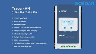 EPEVER MPPT solar charge controller 30A , Tracer3210AN unboxing and installing