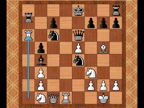 Dvostrukom žrtvom uklonio klučne branioce ○  SOULTANBEIEFF vs NN # 2211