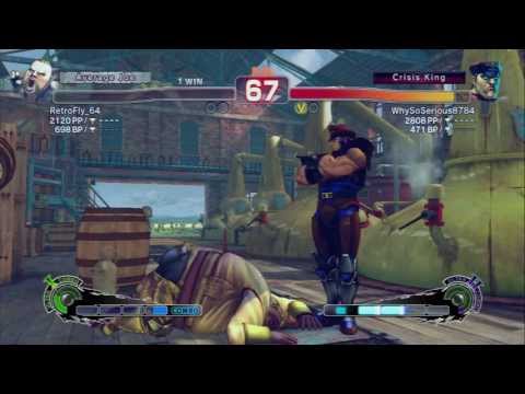 SSF4AE - M. Bison (WhySoSerious) Vs Rufus (RetroFly_64)
