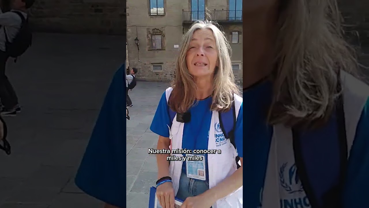Un día de trabajo de un captador F2F de ACNUR
