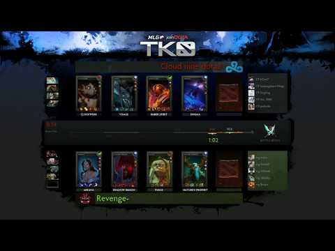 Cloud 9 vs Revenge Game 2 - MLG TKO Dota 2 - TobiWan & Sneyking