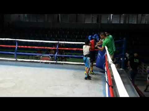 Engel Rivera vs Denzel Montes, gimnsio Nicarao, jueves 5 de noviembre de 2020.