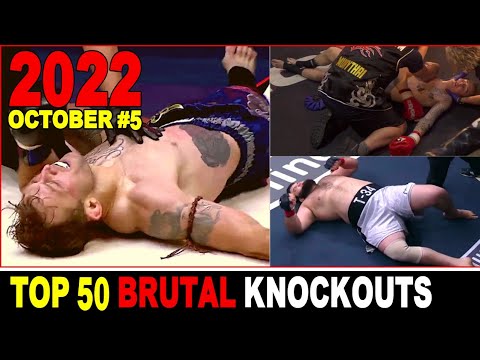 Top 50 MUAYTHAI•MMA•KICK•BOXING•KUN KHMER Knockouts👉OCT 2022 #5