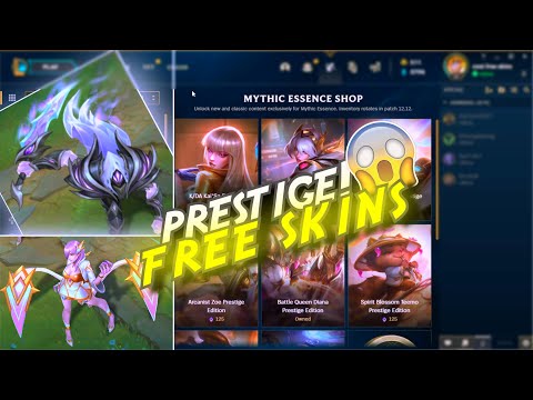 Get the NEW EXCLUSIVE Prestige skins for FREE!😱