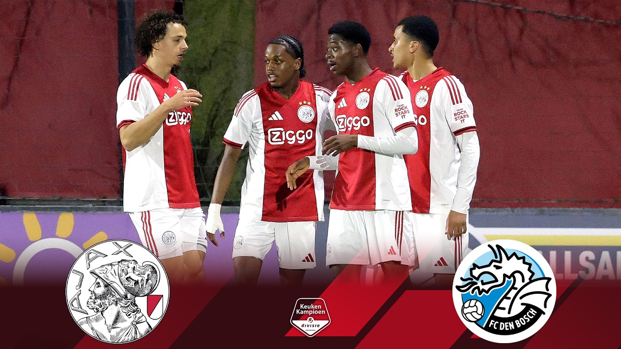 Jong Ajax vs Den Bosch Highlights