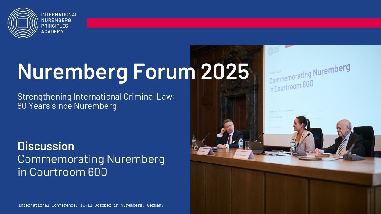 Nuremberg Forum 2025 – Discussion