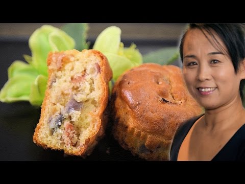 Bacon & Onion Muffin Recipe (Chinese Style Cooking Recipe) Video