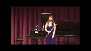 Mimi Stillman performs Edgard Varèse "Density 21.5" for Solo Flute