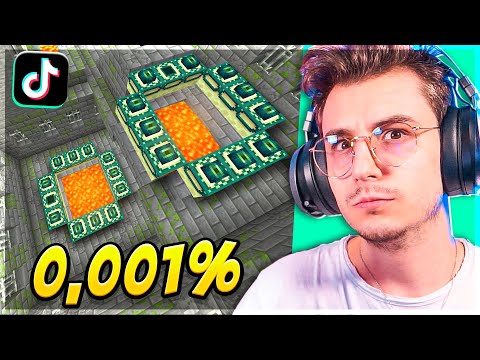I TRY THE MOST VIRAL TIK TOK SEEDS IN THE WORLD on MINECRAFT ITA! (Ep.24)