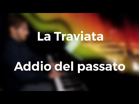 Violetta - Addio del passato, piano accompaniment