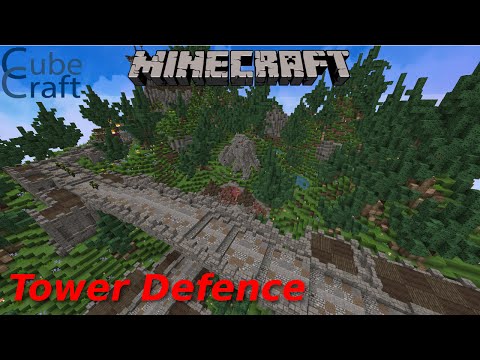 Minecraft Tower Defence Cubecraft #1 with seanrocks333...