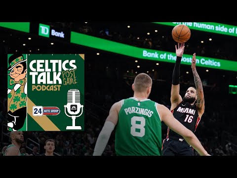 POSTGAME POD: C's have no answers for Miami's historic 3-point barrage, drop Game 2 at home