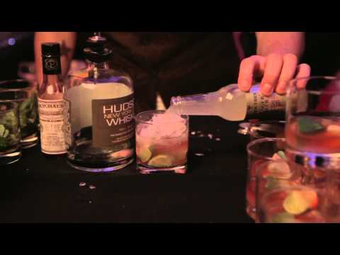 Hudson Rickhouse Rickey Cocktail - Freddy May - Hudson Whiskey - MCC Gala - Small Screen
