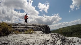 preview picture of video 'Sam's Point, Ice Caves, Verkeerder Kill Falls, High Point - njHiking.com'