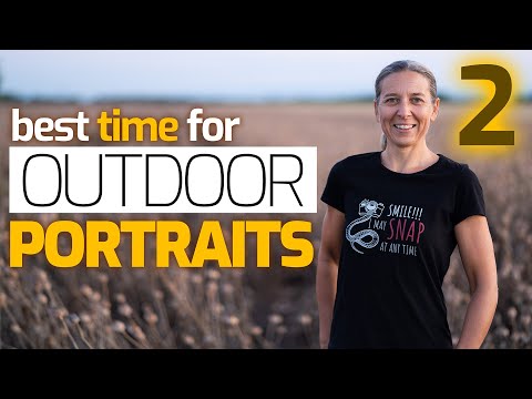 Photography Lighting Outdoor – The Best Time of the Day to Shoot Outdoor Portraits