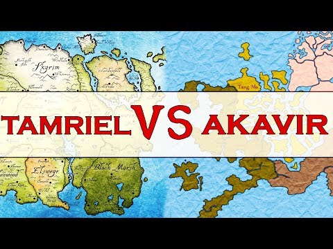 Which Continent Is The Most Powerful - Akavir or Tamriel? Elder Scrolls Lore