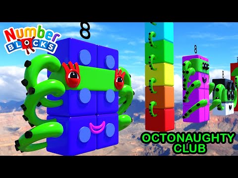 Numberblocks OCTONAUGHTY Club
