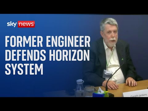 Post office scandal: Former engineer Gareth Jenkins defends Horizon system at inquiry