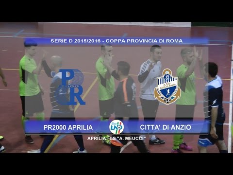Serie D Roma: Coppa PR2000 vs Città di Anzio - highlights