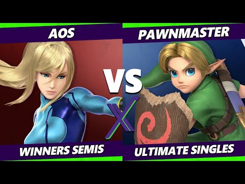 S@X 445 Winners Semis - AoS (ZSS) Vs. PawnMaster (Young Link) Smash Ultimate - SSBU