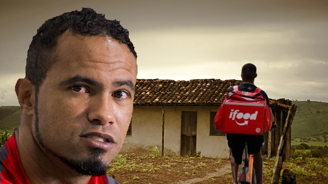 É assim que vive o ex-goleiro BRUNO.  No fundo do poço e sem dinheiro.