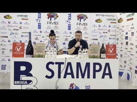 A1 FEMMINILE. 9ª GIORNATA. BRESCIA-BATTIPAGLIA. INTERVISTE POSTPARTITA. 