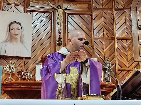 Pustelnia 18.03.2022 - kazanie o.Daniela -Uznajmy Jezusa za naszego Pana i Boga, brońmy Jego Imienia