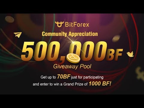 ОТ БИРЖИ #BitForex ПУЛ 500 000 BF 🔘 ▪ #384