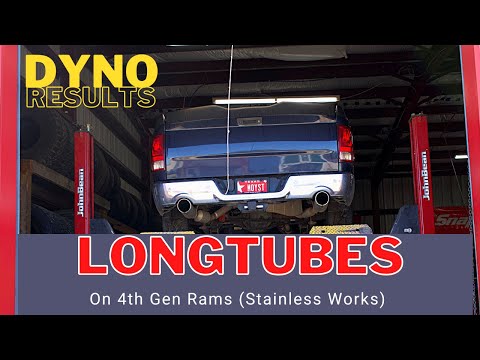 Stainless Works Long Tubes on My 4th Gen Ram Dyno Results