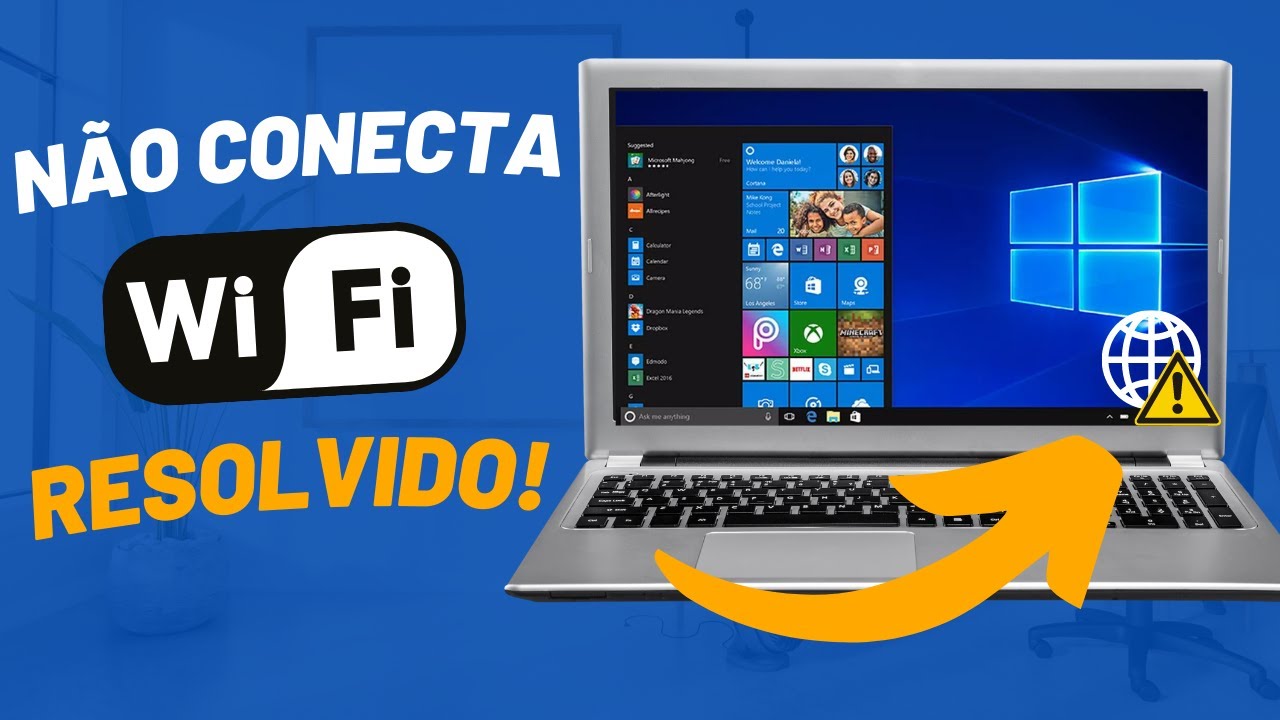 Notebook Não FUNCIONA internet NÃO CONECTA no Wi-Fi ✅ RESOLVIDO ✅