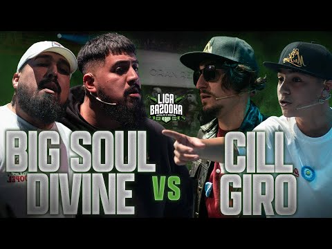 BIG SOUL DIVINE VS GIRO CILL | #LIGABAZOOKA J8 GRAN REX 2024💥