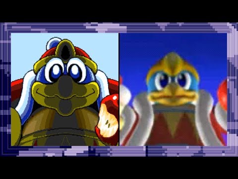 Kirby Super Star - Gourmet Race Intro comparison (SNES vs DS)