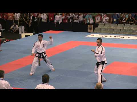 Taekwon-Do World championships 2013, male 4-6 degree pattern final