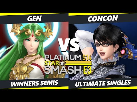 PSS S14:E3 Winners Semis - Gen (Palutena) Vs. ConCon (Min Min, Bayonetta) SSBU Ultimate Tournament