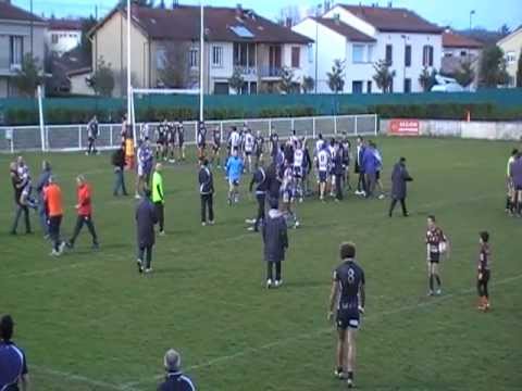 PROLONGATIONS DEMI FINALE RUGBY LEAGUE Toulouse versus SO Avignon à Albi le 10 MARS 20XIII