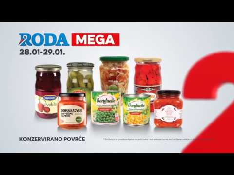 Roda MEGA: Sniženja za 5, 28. - 29.01.2017.