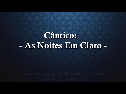 Escuro - Noites em Claro