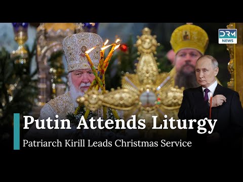 Patriarch Kirill Leads Christmas Liturgy in Moscow’s Christ the Saviour Cathedral | AK1G