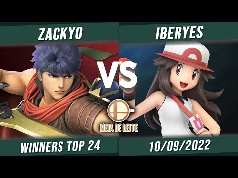 Meia de Leite - Zackyo (Ike) VS ORO | Iberyes (Pokémon Trainer) - Winners Top 24