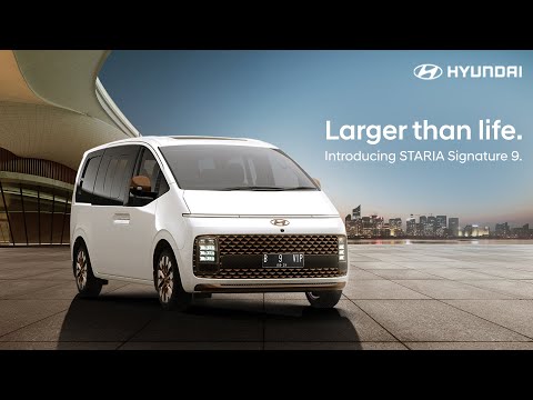 Hyundai STARIA Signature 9 Seater More Space More Joys
