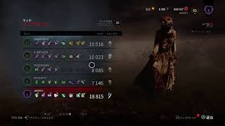 [PS4pro] DbD BPを2倍稼ぐキラー 2019.5.4